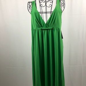 Essentials by ABS empire waist knit dress NWT M